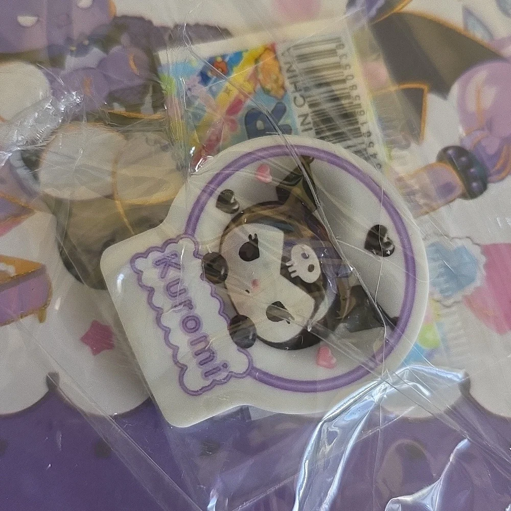 Kuromi Notebook Journal and Eraser Pack